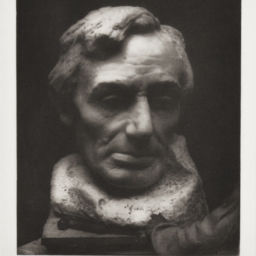 Marble Head of Lincoln