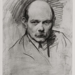 Portrait of Gutzon by Albert Sterner
