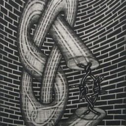 Twisted Up Against A Wall